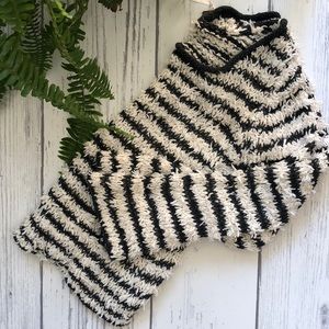 Free People Chunky Striped Sweater